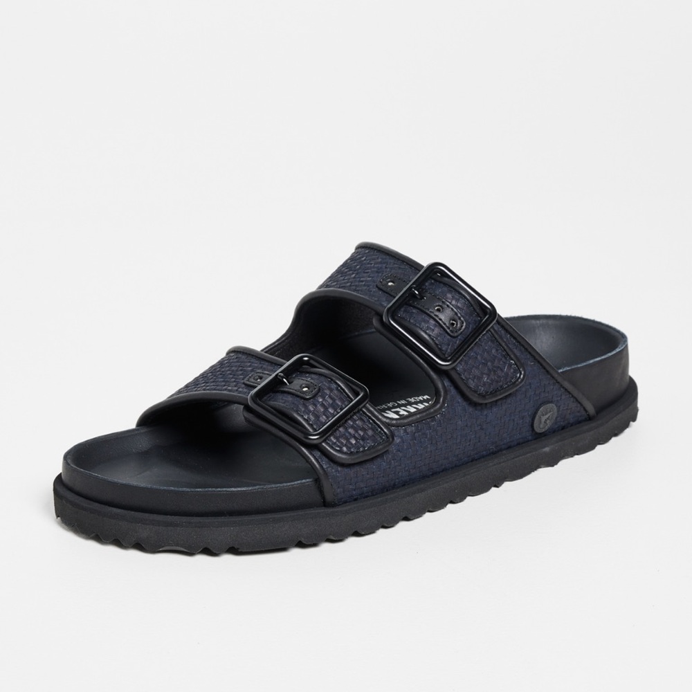 Birkenstock Arizona Raffia Luxe Sandals Brand New